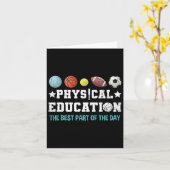 エデュケーションぺ先生ストロングスクールP.e.先生 カード (黄色い花)