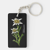 エデルワかわいらしイスフラワーカスタムキーチェーン キーホルダー (裏面)