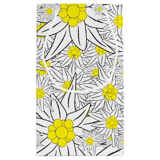 エデルワイはっきりしたスパターン抱き枕 スモールペーパーバッグ (裏面)