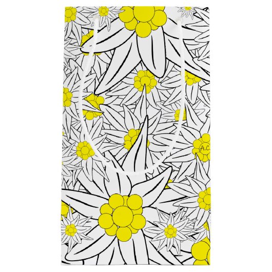 エデルワイはっきりしたスパターン抱き枕 スモールペーパーバッグ (正面)