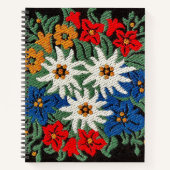 エデルワイススイスアルペンフラワー ノートブック (正面)