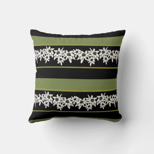 エデルワエレガントイスストライプの枕 クッション (裏面)