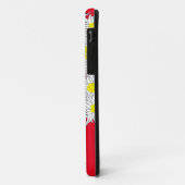 エデルワパーソナライズされたイスの赤い電話箱 Case-Mate iPhoneケース (裏面/左)