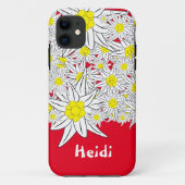 エデルワパーソナライズされたイスの赤い電話箱 Case-Mate iPhoneケース (裏面)