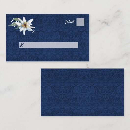 エデルワ結婚イスプレイス プレイスカード (正面/裏面)