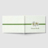 エデレかわいらしワイスと水玉模様結婚ズゲストブック ゲストブック (全面)