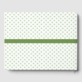 エデレかわいらしワイスと水玉模様結婚ズゲストブック ゲストブック (裏面)