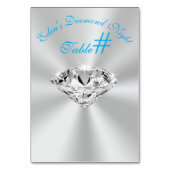 エデンのバルミツワー特別注文 テーブルナンバー (裏面)