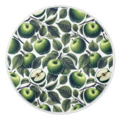 エデンのリンゴ セラミックノブ (正面)