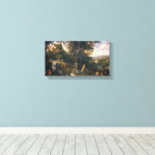 エデンの園と人の秋 キャンバスプリント (インサイチュ (ウッドフロア))