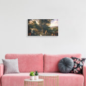 エデンの園と人の秋 キャンバスプリント (インサイチュ (リビング))