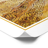 エデンの園のアダム、エバ、ヘビby Blake ポスター (角)