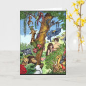 エデンの庭のグリーティングカード カード (黄色い花)