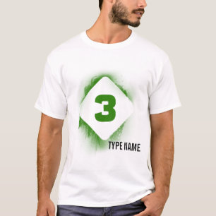 エデンの暗いステンシル- 3 Tシャツ