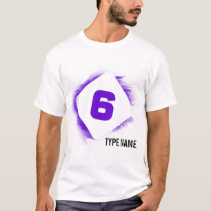 エデンの暗いステンシル- 6 Tシャツ