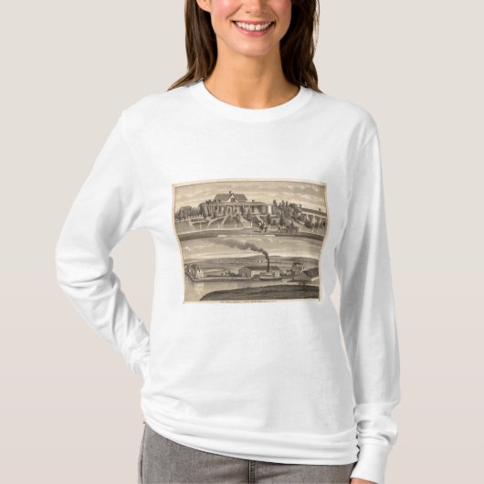 エデンの着陸、Barronの住宅、倉庫 Tシャツ (正面)