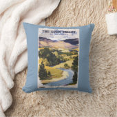 エデンの谷の漁師 クッション (ブランケット)