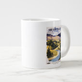 エデンの谷の漁師 ジャンボコーヒーマグカップ (正面右)