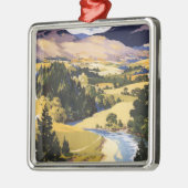 エデンの谷の漁師 メタルオーナメント (左)