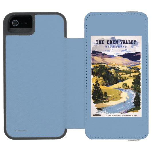 エデンの谷の漁師 INCIPIO iPhoneウォレットケース (フォリオオープン)