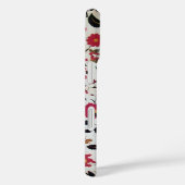 エデンエレガント/赤白黒花と鳥 Case-Mate iPhoneケース (裏面 / 右)