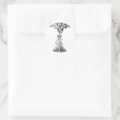 エデンナレッジのスケルトンツリー死の悪いガーデン ラウンドシール (バッグ)