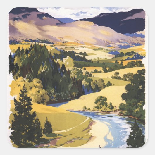 エデンバレーのフィッシャーマン スクエアシール (正面)