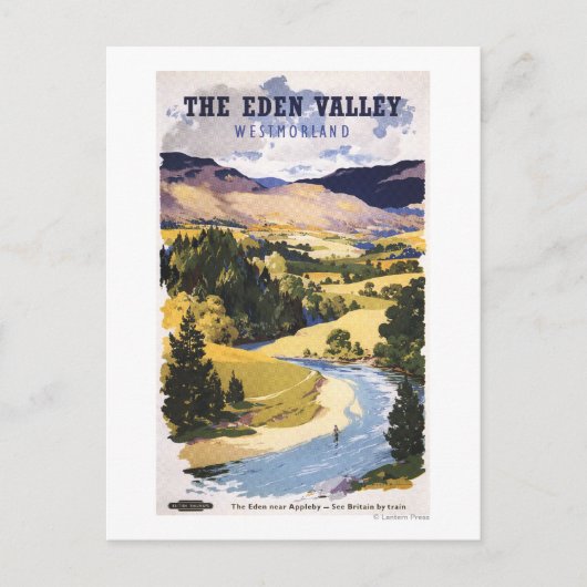 エデンバレーのフィッシャーマン ポストカード (正面)