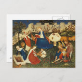 エデン中世アーティストの庭 ポストカード (正面/裏面)