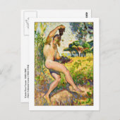 エトゥードポーファウンバイエンリエドモンドクロス ポストカード (正面/裏面)