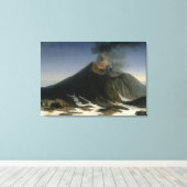 エトナの噴火 キャンバスプリント (インサイチュ (ウッドフロア))