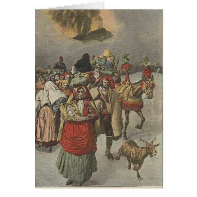 エトナ火山の噴火 (正面)