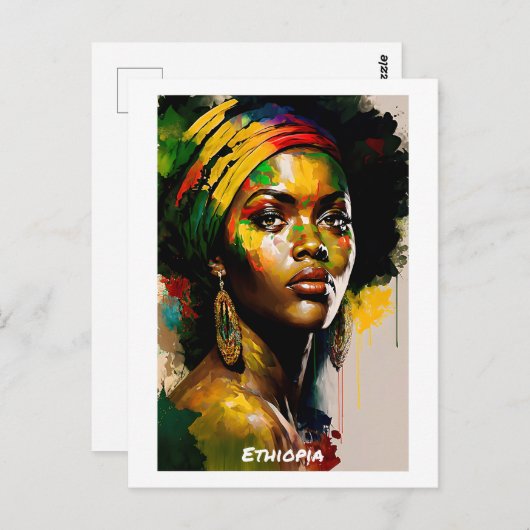 エトピア葉書 – ワールドオブウィメンズコレクション ポストカード (正面/裏面)