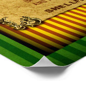 エトフニューオーリンズケージャンポスター ポスター (角)