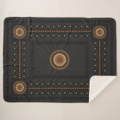 エトルシカンバッチェロスタイル シェルパブランケット (正面(横))