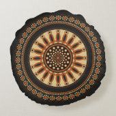 エトルシカンバッチェロスタイル ラウンドクッション (裏面)