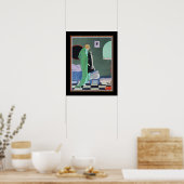 エトルティトポチョワールアールデコ ポスター (キッチン)