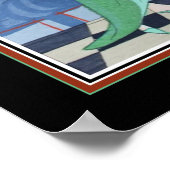 エトルティトポチョワールアールデコ ポスター (角)