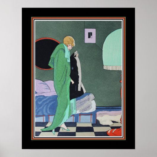 エトルティトポチョワールアールデコ ポスター (正面)