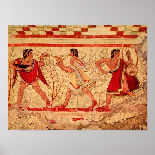 エトルリアミュージシャン ポスター (正面)