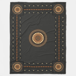 エトルリアンバッチェロスタイル フリースブランケット