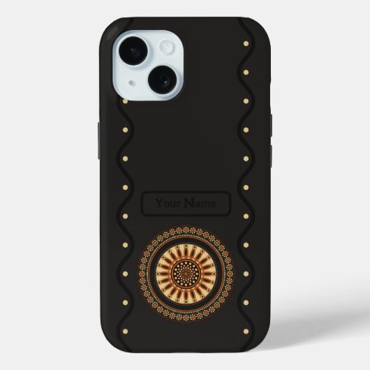 エトルリア様式 Case-Mate iPhoneケース (裏面)