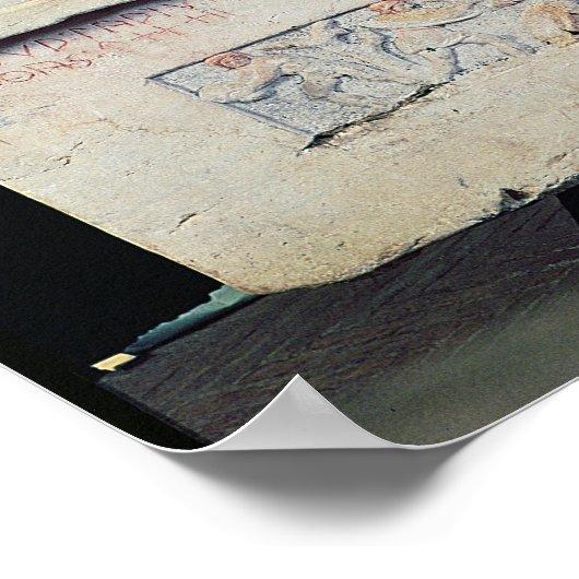 エトルリア石棺 ポスター (角)