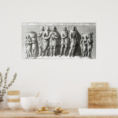 エトルリア石棺 ポスター (キッチン)