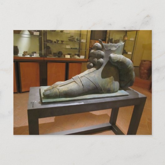 エトルリア足 ポストカード (正面)