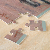 エトレタット，ビーチとファレーズダモント，モネ ジグソーパズル (側面)