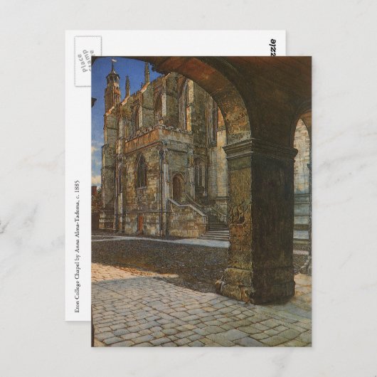 エトンカレッジチャペルバイアンナアルマタデマ ポストカード (正面/裏面)