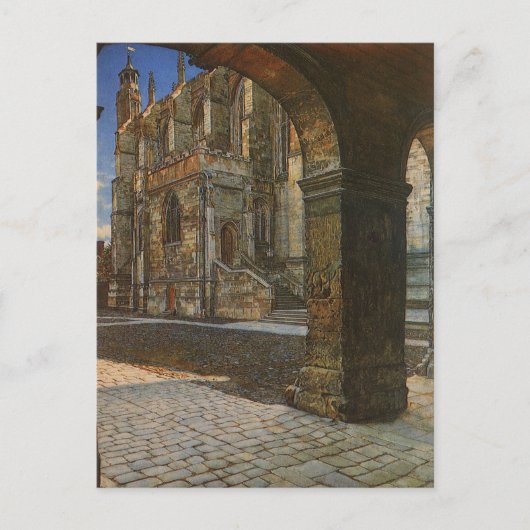 エトンカレッジチャペルバイアンナアルマタデマ ポストカード (正面)