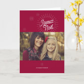 エトールフォトドゥヴォゥクスドゥノエル カード (黄色い花)