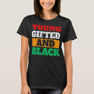 エドとブラックのプライドアフリカの黒い歴史モン Tシャツ
